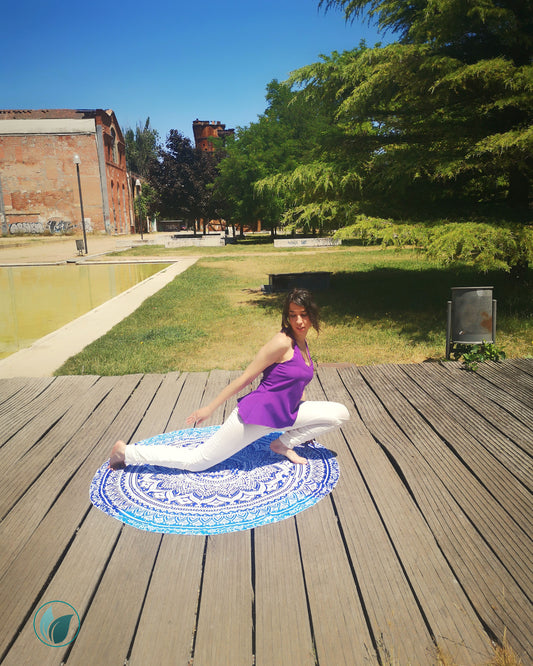 Leggings blancos de algodón orgánico